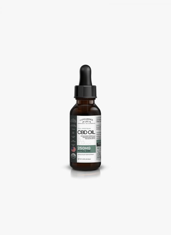 250 mg CBD Oil from Cannabidiol Life