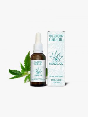 Nordic Oil Full Spectrum CBD Oil 1500mg