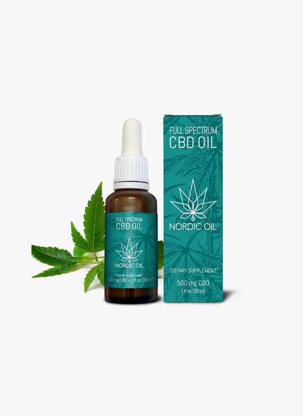 Nordic Oil Full Spectrum CBD Oil 500mg