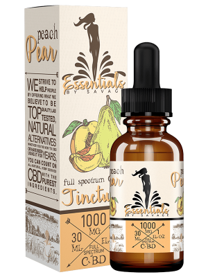 Savage CBD Peach Pear Full Spectrum CBD Tincture