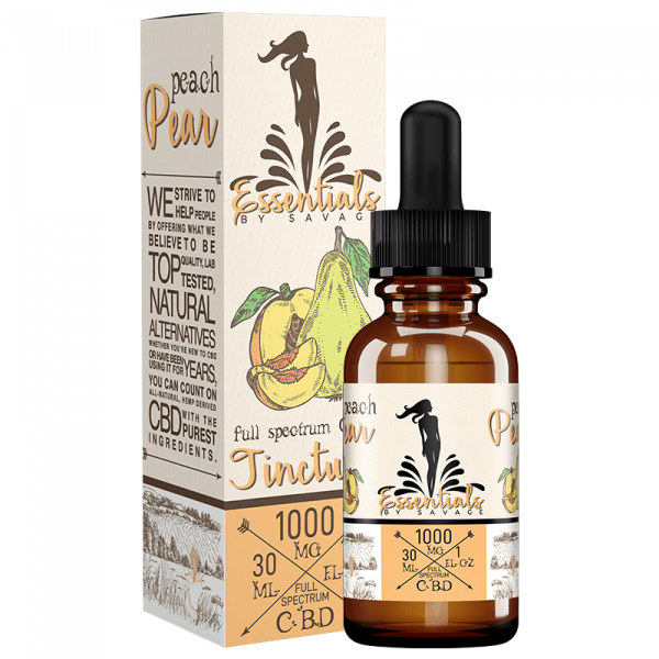 Savage CBD Peach Pear Full Spectrum CBD Tincture