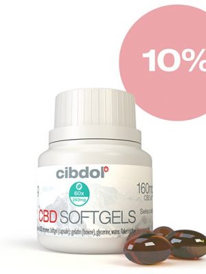 CBD Softgel Capsules 10%
